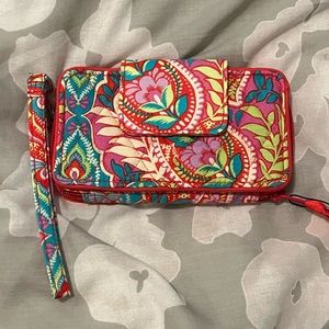 Vera Bradley Wristlet/Wallet, pattern: paisley in paradise!